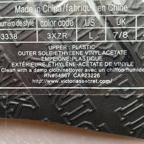 PINK Victoria’s Secret Flip Flops - Picture 7 of 9